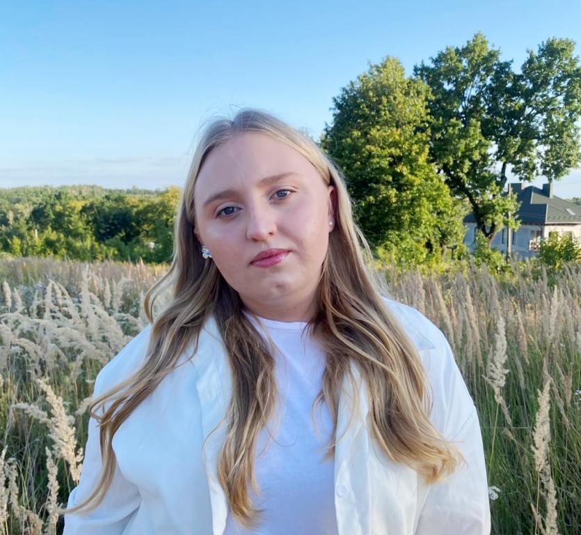 Студентка освітньої програми «Професійна освіта: смарттехнології та цифрове проєктування» Юлія Романчук